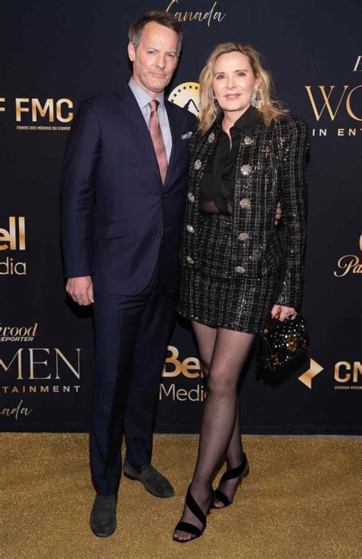 Russell Thomas and Kim Cattrall